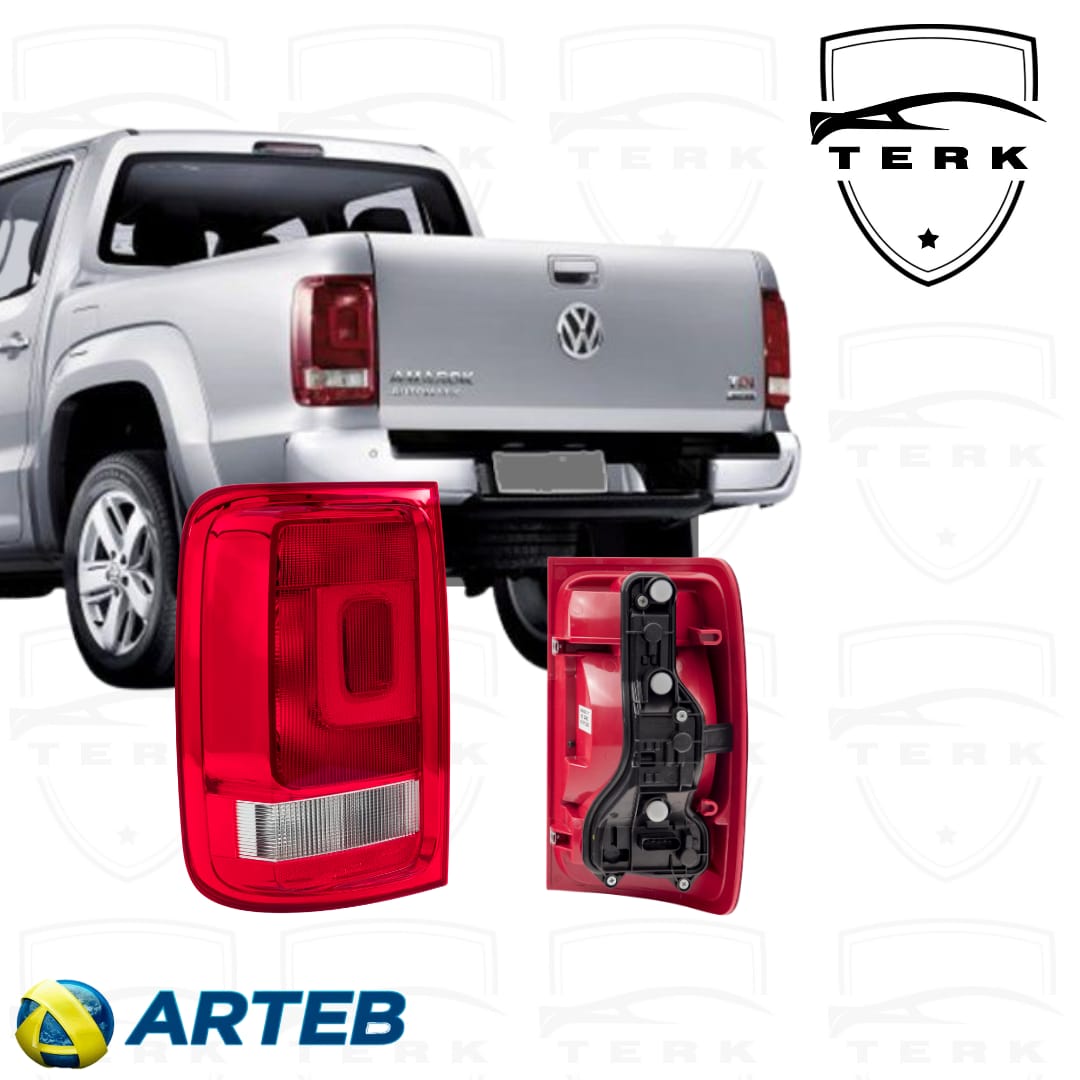 LANTERNA TRASEIRA AMAROK 10 Á 14 ORIGINAL ARTEB