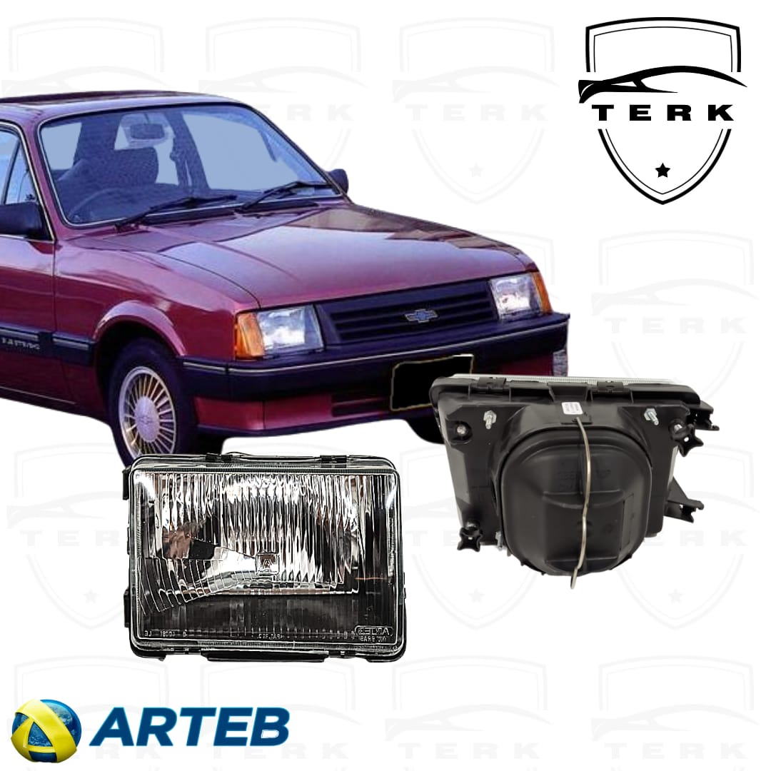 FAROL CHEVETTE MARAJÓ CHEVY 83 Á 95 ORIGINAL ARTEB