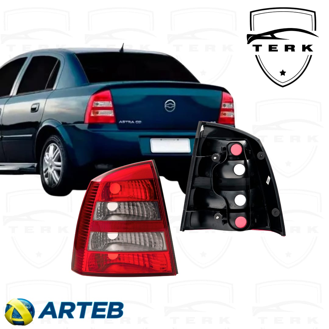 LANTERNA TRASEIRA ASTRA SEDAN FUME 03 Á 11 ORIGINAL ARTEB